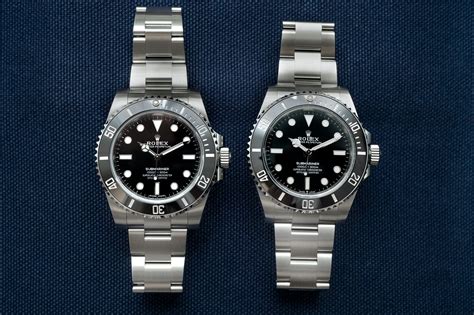 rolex submariner 114060 vs 124060.